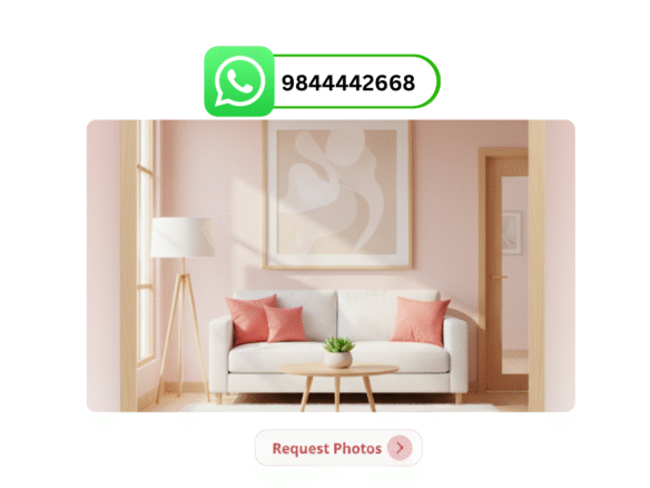 A1333 1Rk House for Rent in JP Nagar 15 Trecom